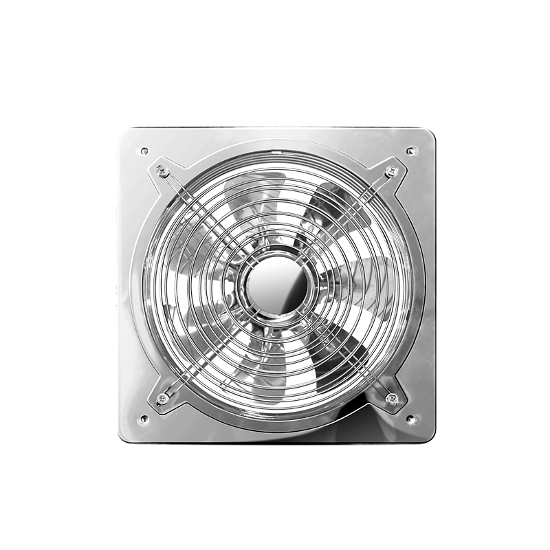 Roestvrij staal Krachtige keukenbereik kap uitlaatventilator, uitlaatventilator