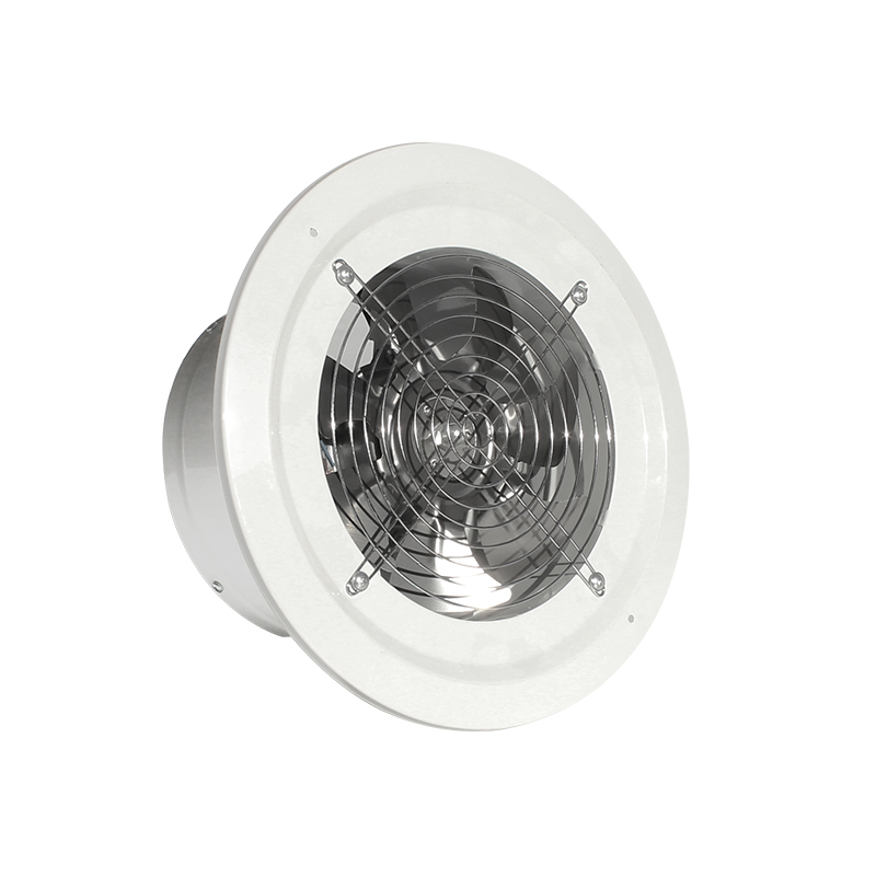 Voorste ronde en achterkant ronde ronde stille ventilatieventilator, muurraam ronde uitlaatventilator