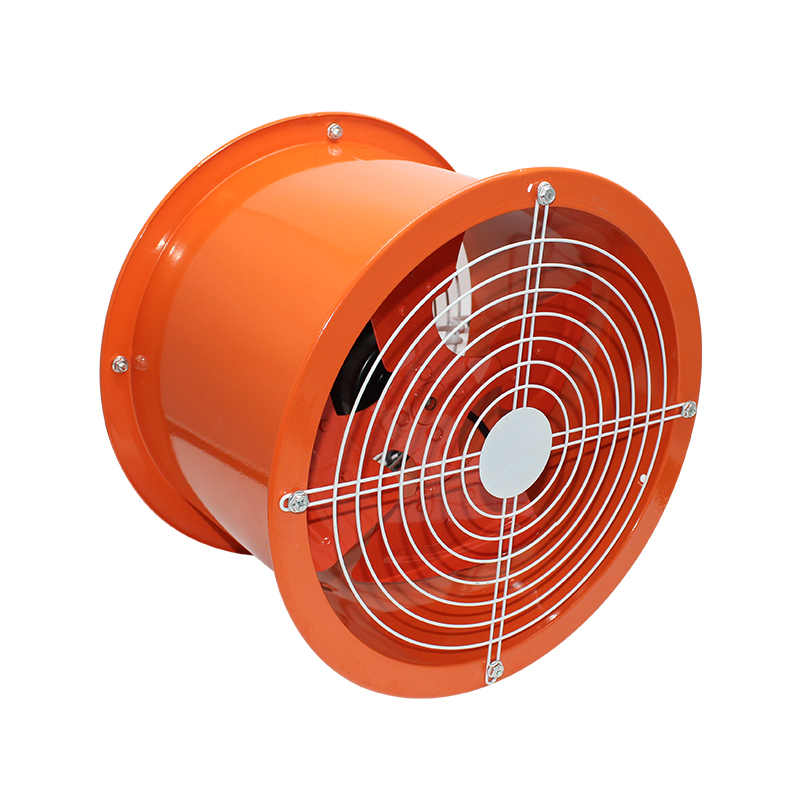 Cilindrisch kanaal industriële axiale stroomventilator, wand gemonteerd kanaal axiale stroomventilator