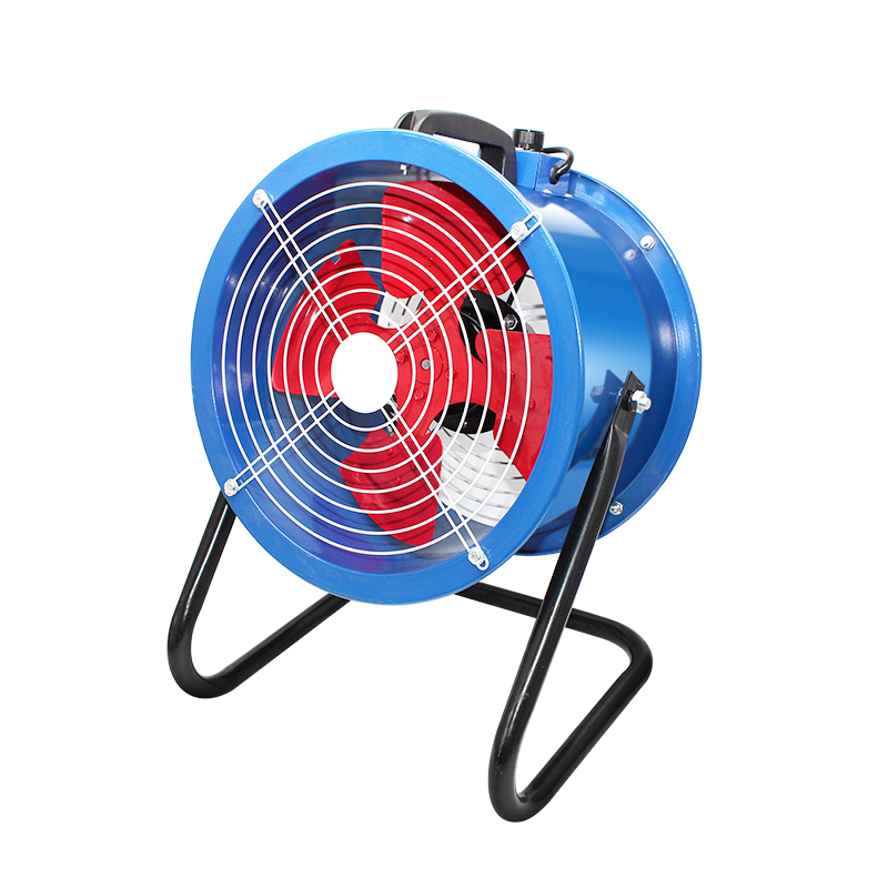 Krachtige draagbare vloer-bestaande axiale stromingsventilator, krachtige verstelbare snelheid vloer-instandelijke axiale stroomventilator