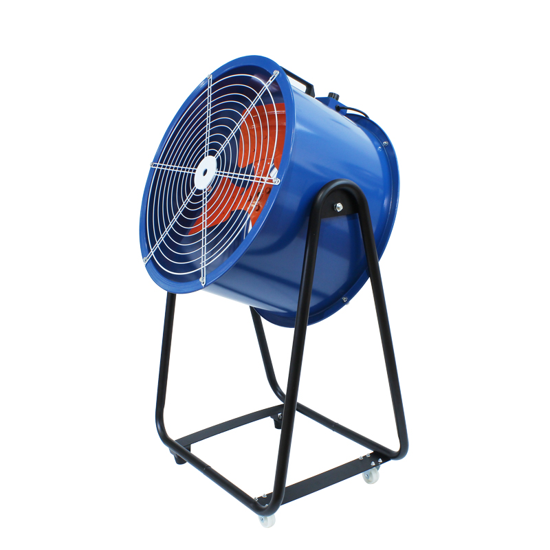 Mobiel station type beweegbaar bodemframe axiale stroomventilator